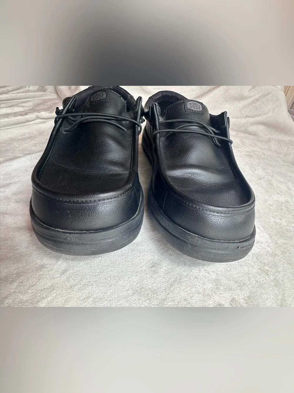 Hey Dude Black Slip-On Casual Moccasins
